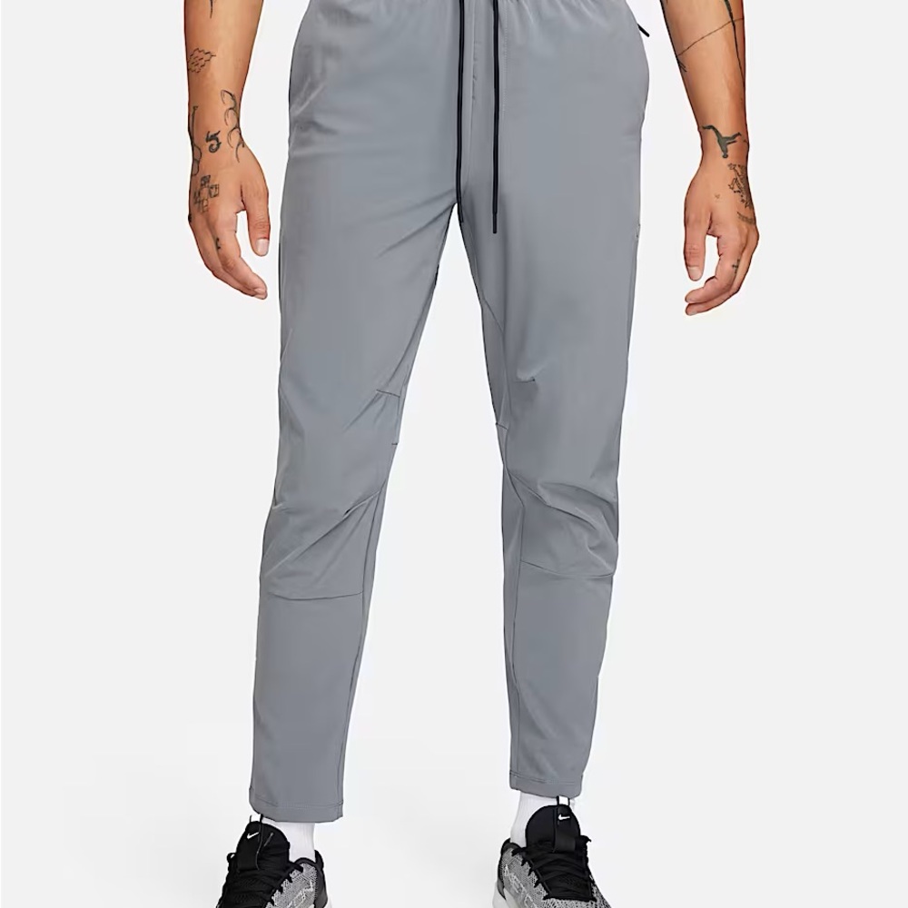 Nike Gray Sweatpants with Modern Tailored Silhouette
